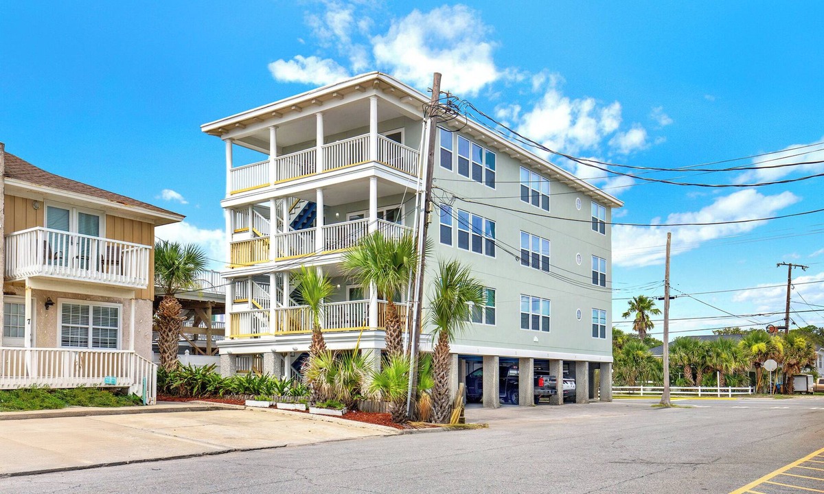 Tybee Island Villa | 3-bedroom Ocean villa with stunning ocean views, Unit 3, top floor
