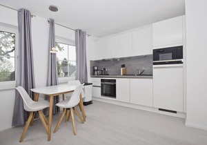 Modern vacation apartment with garden - Haus Inselwind FeWo MEERbucht - House in Gager