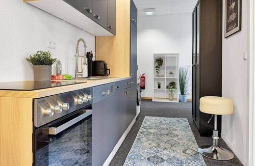 Rathaus Apartment | Loft 26 Stuttgart | PS5, Darts, 12 Gäste