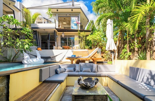 Pointe Aux Sables Apartment | Unique Designer Studio in shared villa,Pool, Jacuzzi.