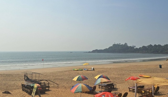 Beachfront resort in Canacona