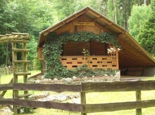 Blockhaus mitten im Wald, sehr urig und gemütlich, etwas für Naturliebhaber in Anrode