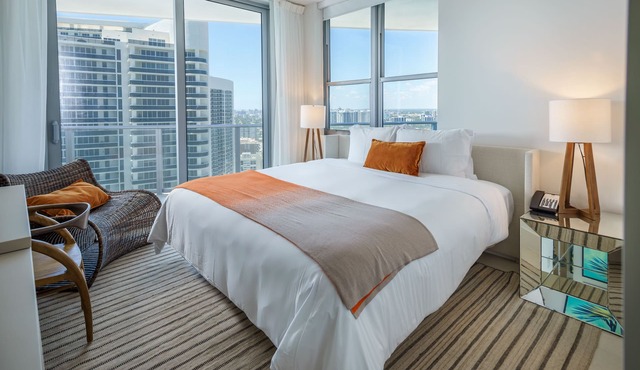 Brand New Premium Two Bedroom Condo, Beach Side in Hollywood