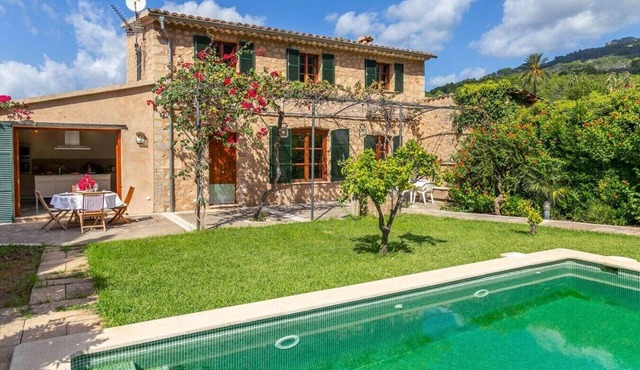 Captivating Mallorcan Villa With A Pool In Soller in Sóller