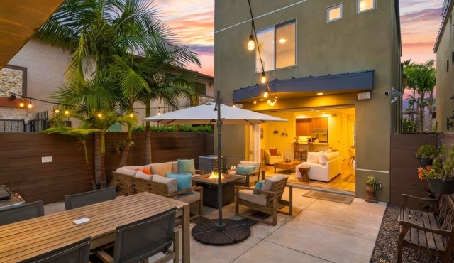 Elevated Coastal Living | Rooftop Deck Steps from Beach & Restaurants in San Diego