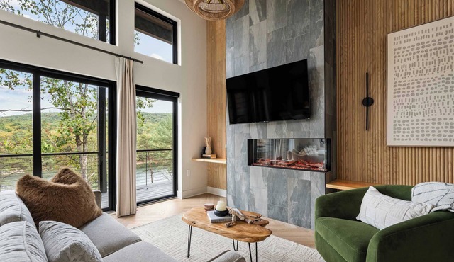 Exhale | Romantic Lakefront Chalet w/Hot Tub in Basye