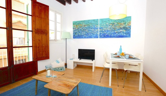 Fabulous Apartment in the City Center with Wifi, AC, Balcony, Fully Equipped in Palma