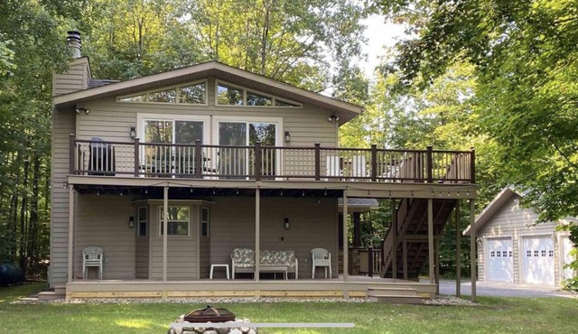 Fantastic NEW Schuss Mountain location for a Pure Michigan get-away! in Bellaire
