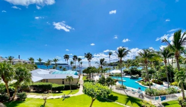 Gorgeous Beachfront Condo at the Elysian Beach Resort Pool, Tennis and More in St Thomas