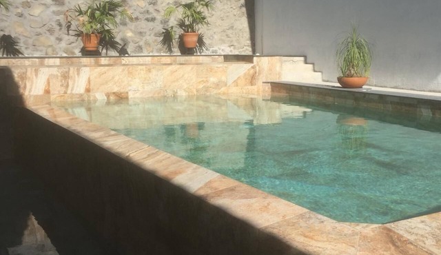 Hotel Room #6, 2 Queen Beds, Private Bath, Pool & Spa with Hidromassage in San Blas