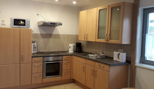 Large bungalow (90sqm) with 2 bedrooms and a terrace in Bad Königshofen im Grabfeld