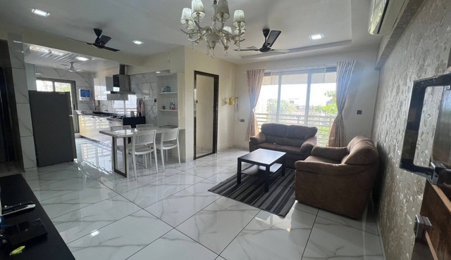 LUXURIOUS Two Bedroom Fully Furnished Apartment with Amazing Views on Hill Top. in Navi Mumbai