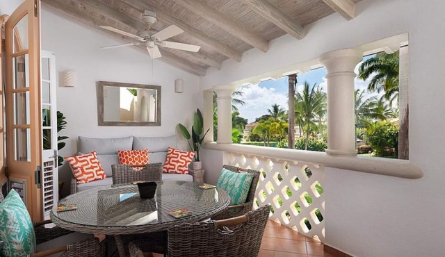 Luxury penthouse apartment on exclusive Sugar Hill resort with beach club access in Mount Standfast