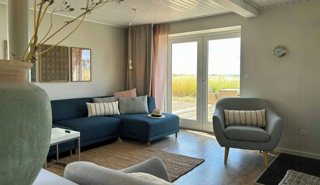 Modern beach house at Frederiksdal Gods in Harpelunde
