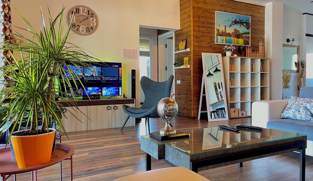 Modern Villa with Mountain Views Near Tbilisi, Ideal for Families &Nature Lovers in Mtskheta