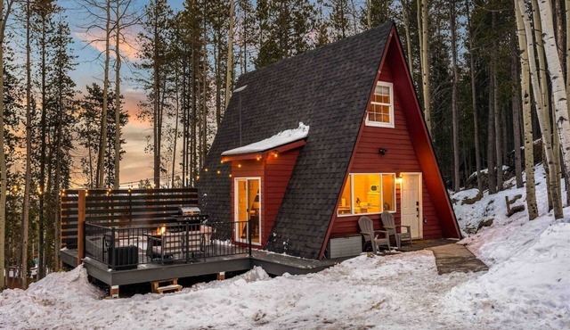 *NEW* Hidden Ruby A-Frame in Evergreen