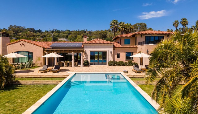 Oceanfront Island View Gated Santa Barbara Villa in Santa Barbara