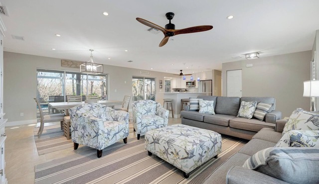 Pool fully remodeled in 2026! in Sanibel