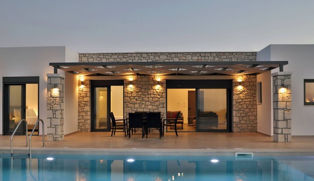 Sternes Panorama Executive Villa with Pool, Sitia in Sitia