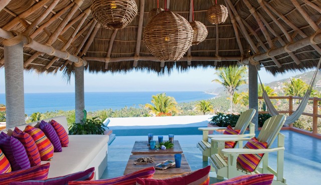 Tropical villa with stunning views of Mexican Pacific coast in Sayulita