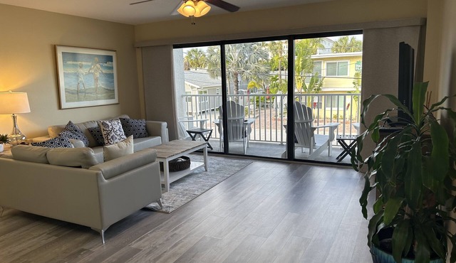 Updated condo just steps to the white sand beaches of Clearwater Beach in Clearwater