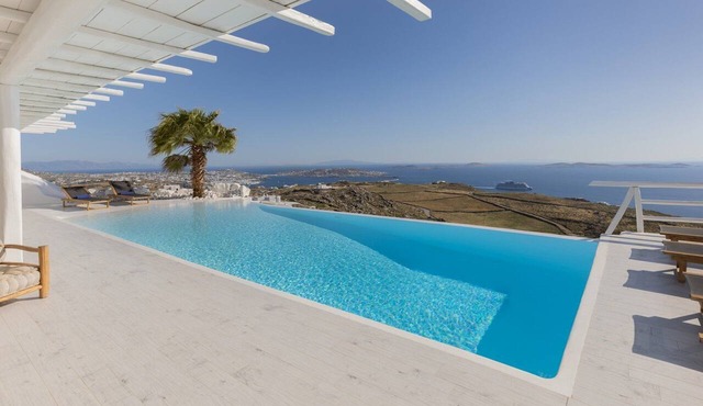Villa Aetherion Mykonos | 9 Bedrooms | Infinity Pool | Sea Views in Mykonos