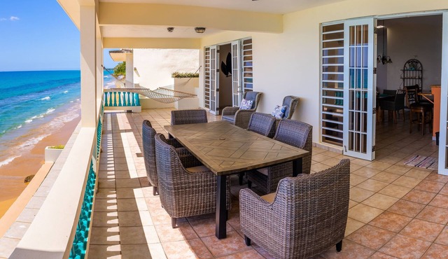 Villa Gloria - Oceanfront - 4 guests - pet friendly - at Stella, Rincón in Rincon