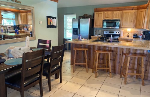 Eucha Cabin | Summer is lake time! S Grand,Dripping Springs cliff, lakeview cabin